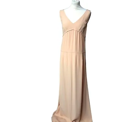 Marni Sleeveless Long Dress Size 8 - 10 UK > 40 IT Nude £600 New • £79.99